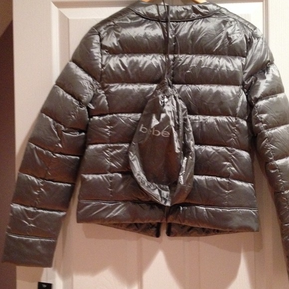 Bebe Grey Jacket size small - Picture 4 of 4