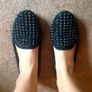 Steve Madden studded flats