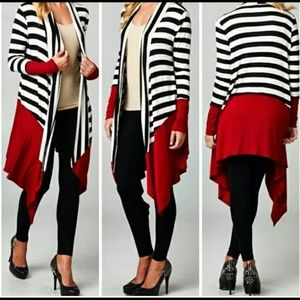 Striped Cardigan