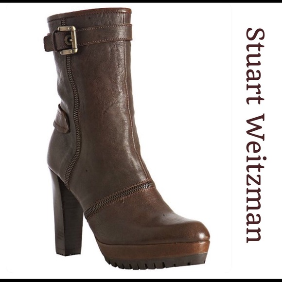 Babette Platform Zip Bootie | Stuart Weitzman Stuart Weitzman Zipcode Platform Bootie