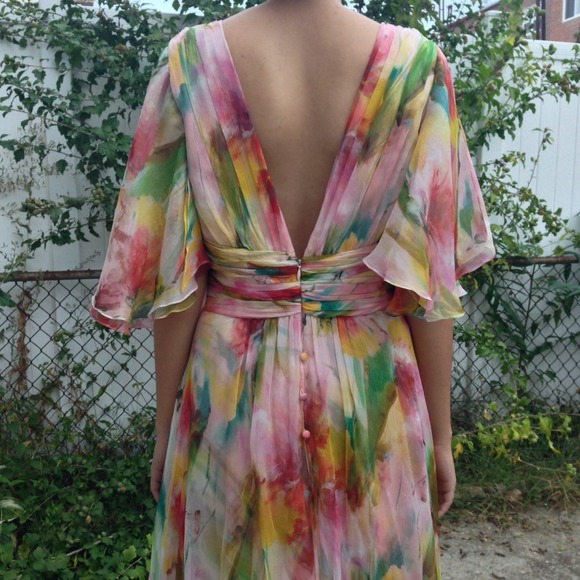 ๐ทAmazing Teri Jon gown๐ท - Picture 3 of 4