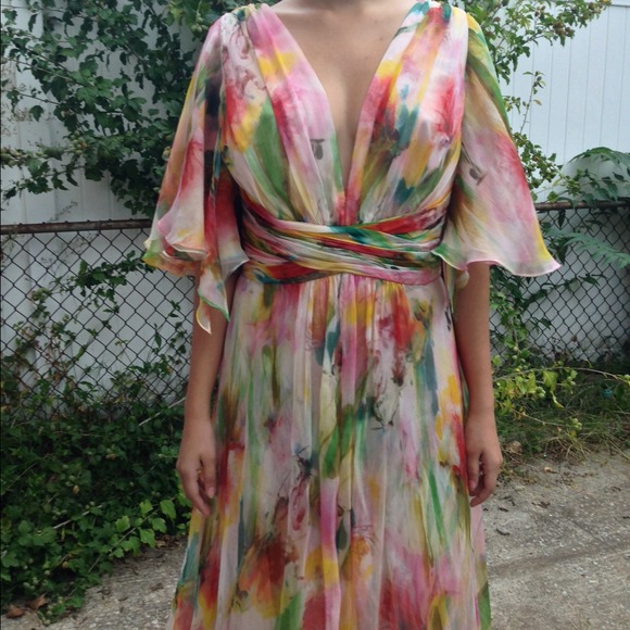 ๐ทAmazing Teri Jon gown๐ท - Picture 4 of 4