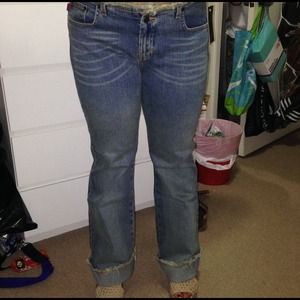BCBG bootcut denim jeans. NEW.