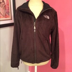 North face coat (chocolate brown)