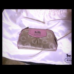 Coach cosmetic case
