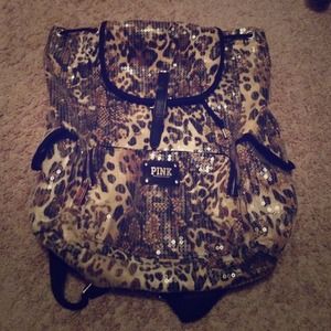 Cheetah PINK backpack
