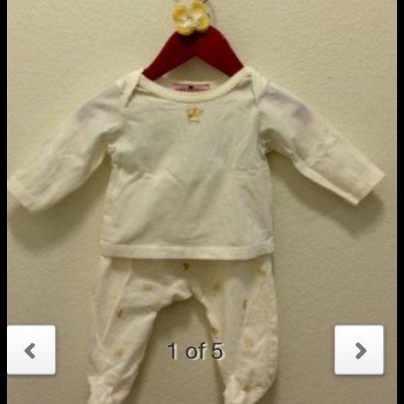 Juicy couture baby outfit! Perfect condition 3-6m