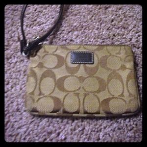 Coach wristlets