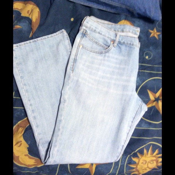 Light blue jeans
