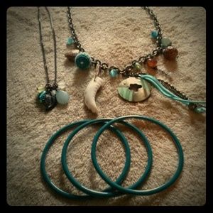Teal Jewelry Lot