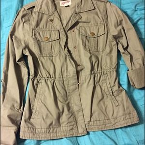 NWT Army Green cargo jacket