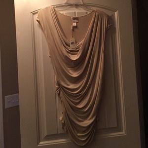 🙌TRADED🙌Gorgeous bone colored blouse