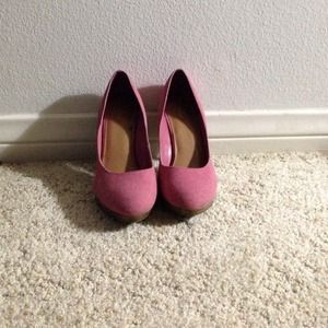 Pink heels