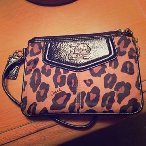 Authentic coach wristlet