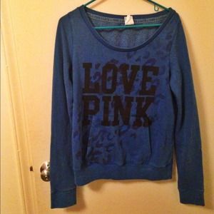 VS love pink sweatshirt