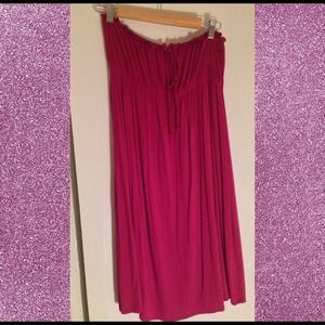 Summer Strapless Dress