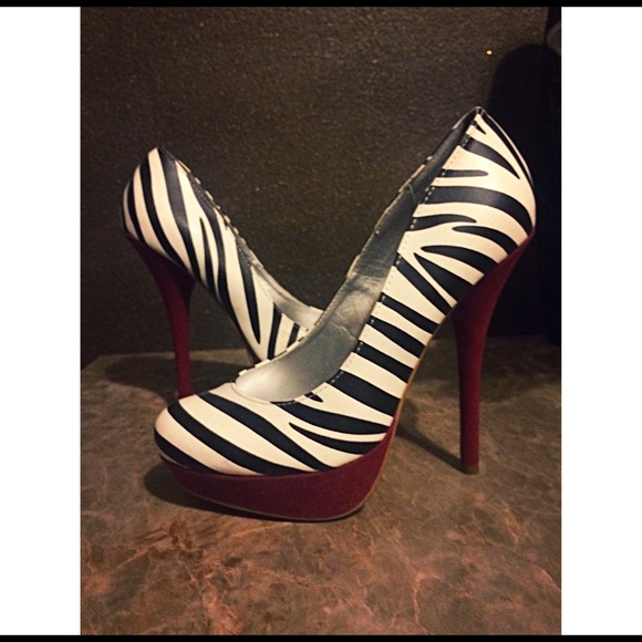 Zebra Heels