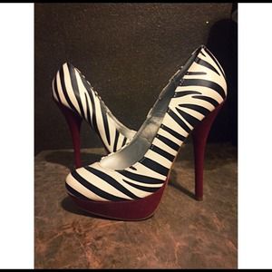 Zebra Heels