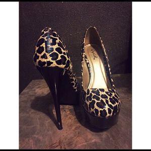 Leopard Heels