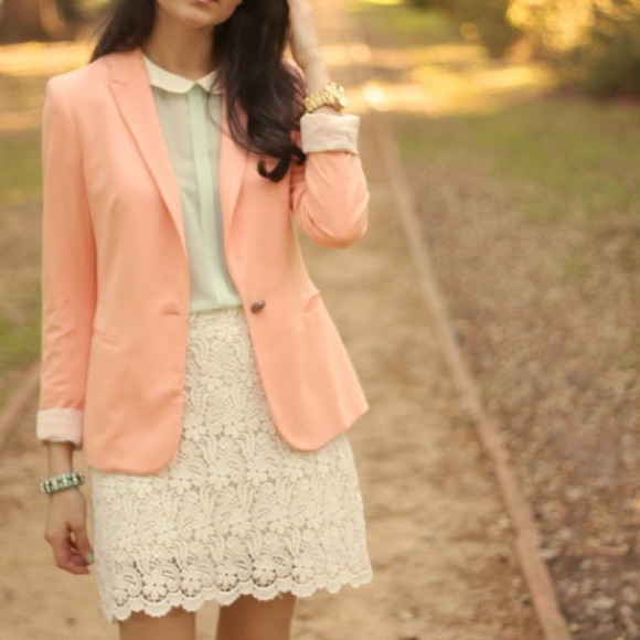 H&M Peach Blazer