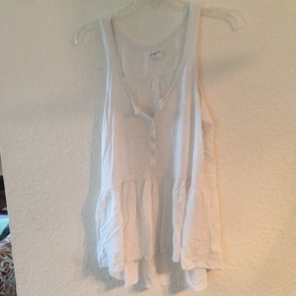 White dressy tank top