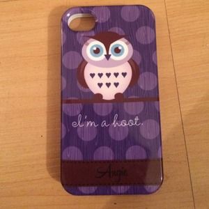 I'm a hoot (Angie) case owl case iPhone 4/4s I'm a hoot (Angie) case owl case iPhone 4/4s