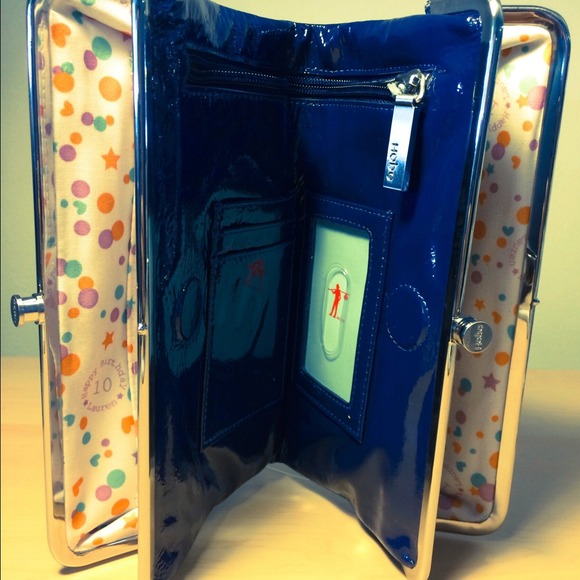 HOBO BRAND Patent Leather Wallet