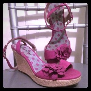 Espadrille wedge sandals