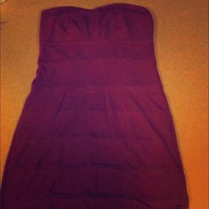 Purple bandage dress bundle