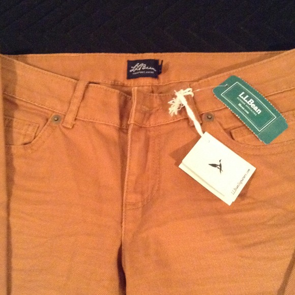 LL Bean stretch denim pants - Picture 2 of 4