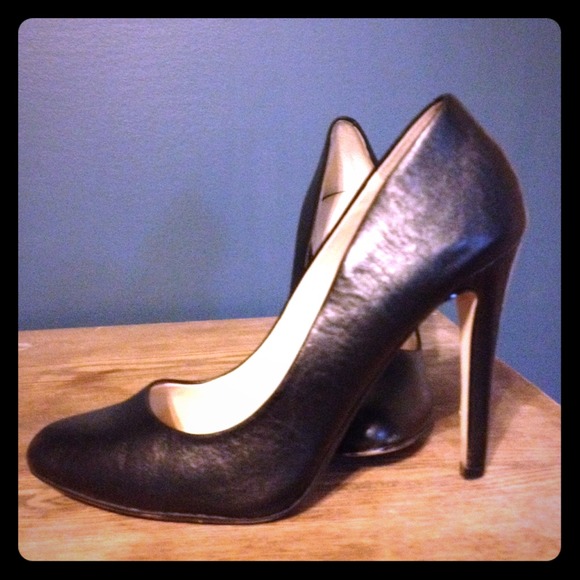 Black 4" heels