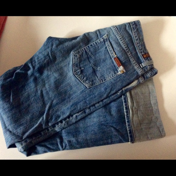 7 for All Mankind- Cuff Boyfriend