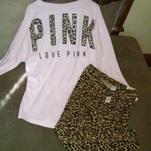 XxxxSOLDxxx Nwt leopard PINK outfit