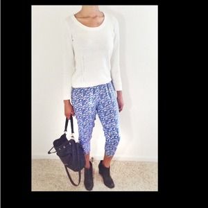 Tie-back Angora-Blend Sweater