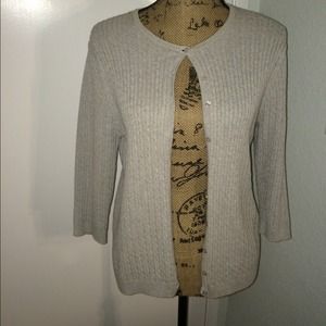 Gray Cardigan