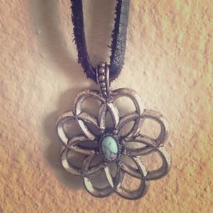 Lucky Brand Leather Pendant Necklace