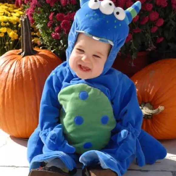Miniwear Other - Baby (12M) Blue & Green Monster Halloween Costume
