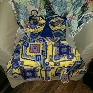 Reserved!!!crop top w matching skirt - two pieces!