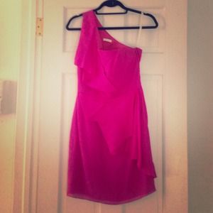 Pink Shoshanna cocktail dress