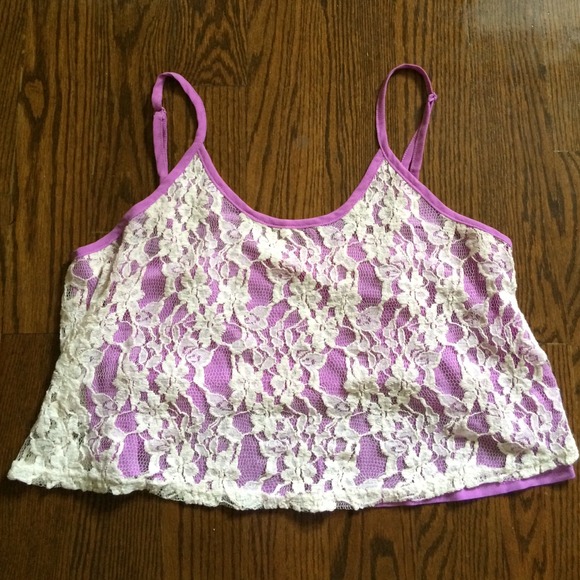 XSOLDX Millau Lace High Low Crop Top - Medium - Picture 1 of 3