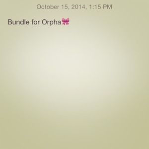 Bundle for Orpha💃💕💋