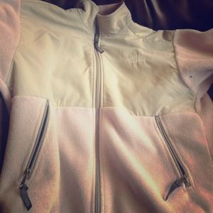 North face jacket purple youth large