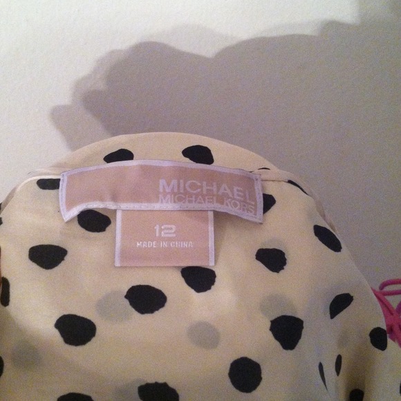 Pok a dot Michael Kors top size 12  003 - Picture 3 of 3