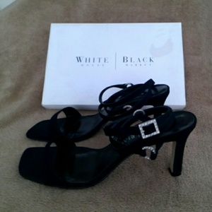 White house Black market black cocktail heels