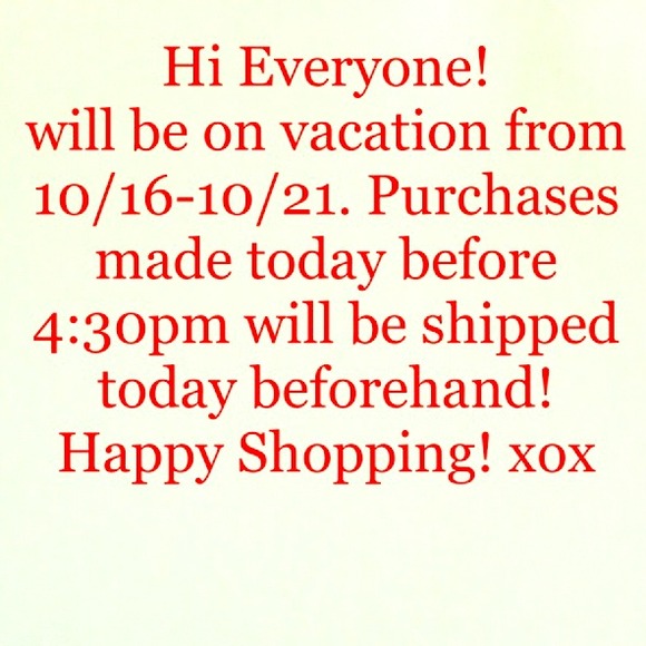Just an FYI!! Thank you for all the support!! Xox