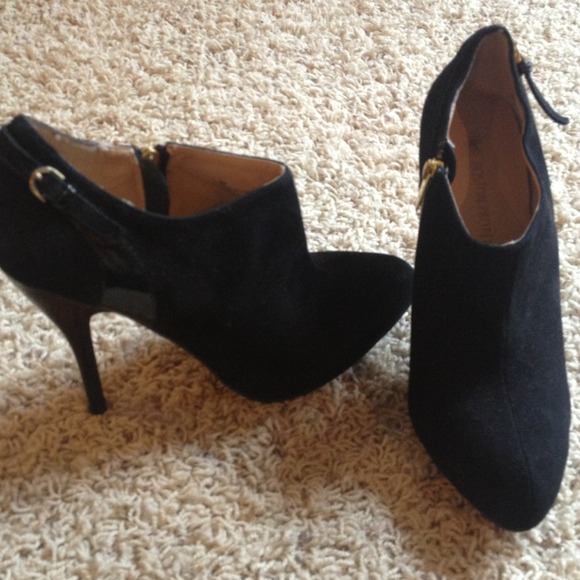 Black Booties. Size 9.