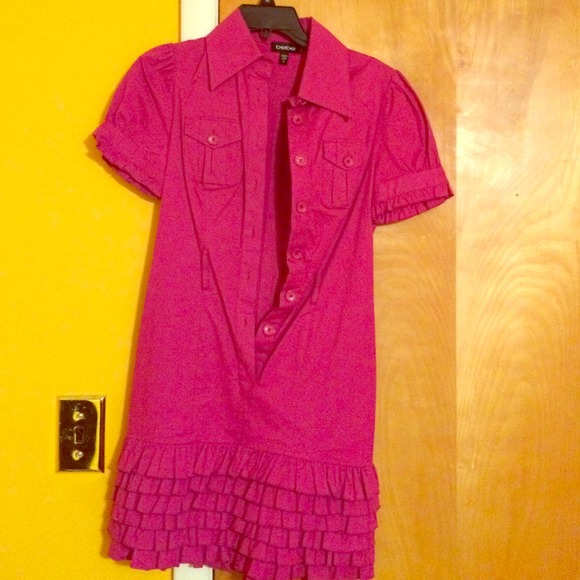 Pink bebe dress