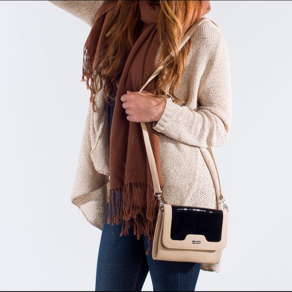 Black "Lou" Clutch