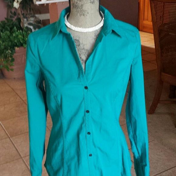Beautiful and Classy Teal Green Top
