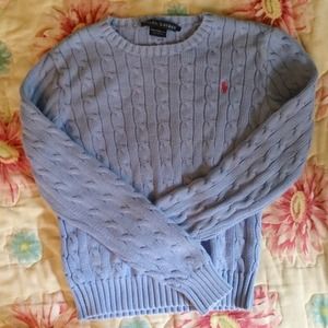 Ralph Lauren cotton cable knit sweater